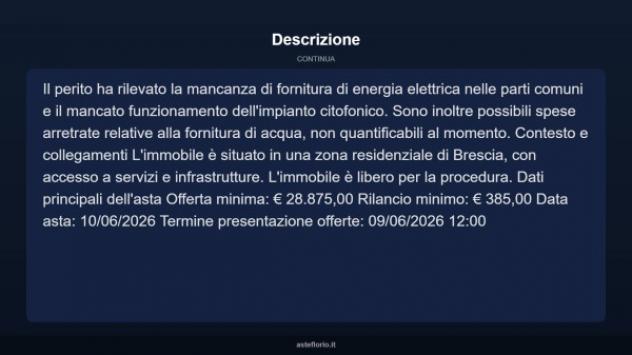 Immobile in asta di 45 m² in vendita a Brescia - Foto 15