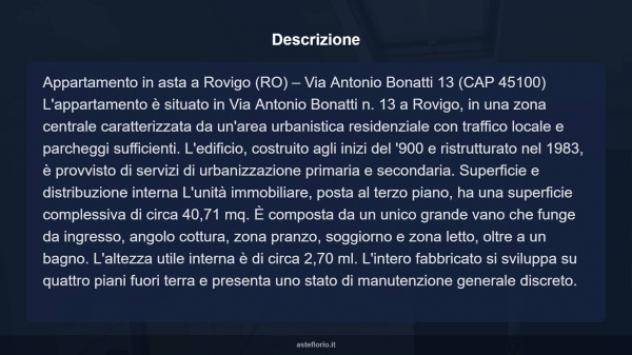 Immobile in asta di 41 m² in vendita a Rovigo - Foto 4