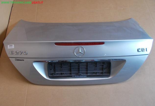 COFANO POST.(in alluminio) MERCEDES Classe E (W211) 4 porte  Carrozzeria  Lamierati esterni  Cofano  Cofano ant. MERCEDES - Classe E 4 porte - 01-04-2