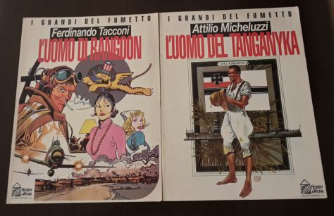 I GRANDI DEL FUMETTO "L'UOMO DEL TANGANYKA" e "L'UOMO DI RANGOON", Hobby Work. - Foto 2