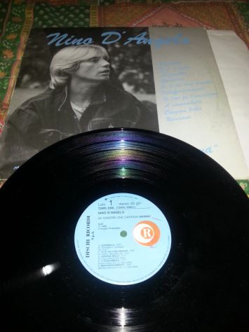 VINILE IN OTTIME CONDIZIONI,COMPLETO,33 GIRI:NINO D'ANGELO"LE CANZONI CHE CANTAV - Foto 2