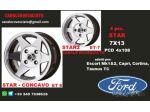 Cerchi star 7x13 4x108 ford peugeot citroen saab