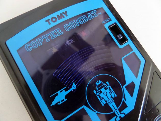 Tomy, Pocket Arcade "Copter combat" anni 80, funzionante - Foto 7