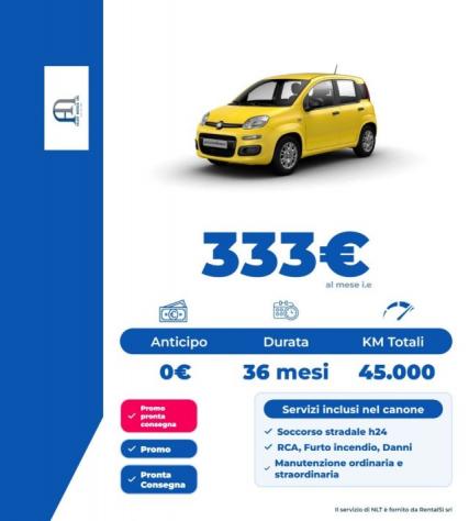 FIAT Pandina 1.0 FireFly 65 CV Hybrid Pop rif. 24167906