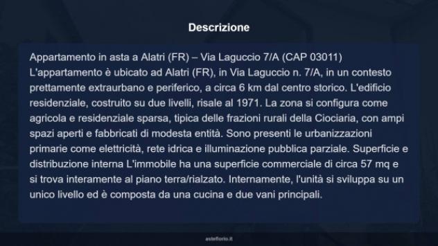 Immobile in asta di 57 m² in vendita a Alatri - Foto 8