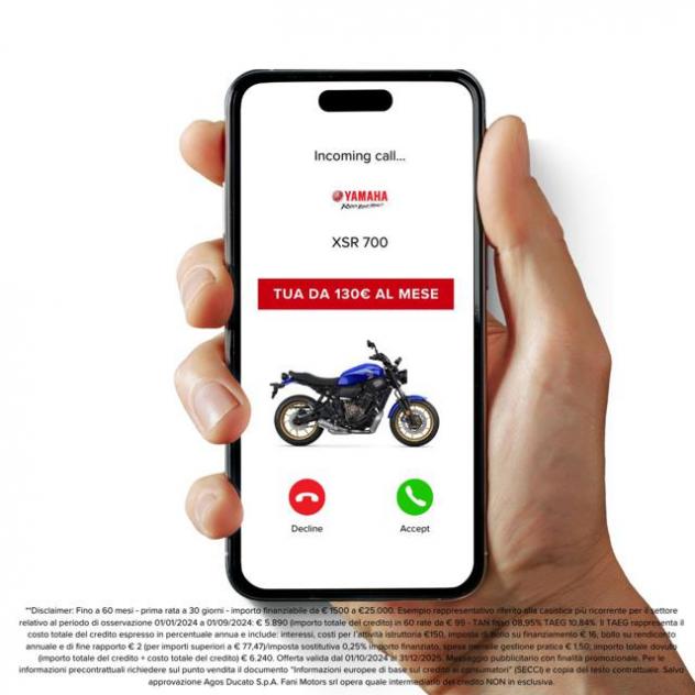 YAMAHA XSR 700 xsr700 rif. 20635087 - Foto 3