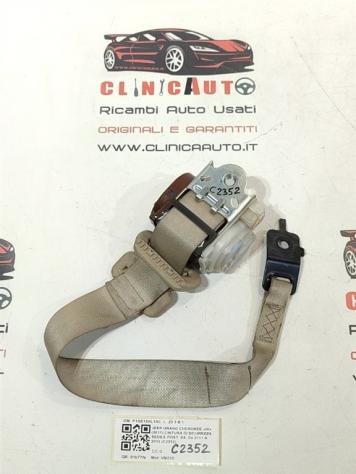 CINTURA DI SICUREZZA POSTERIORE SX JEEP Grand Cherokee 4° Serie P1GE13HL1AC VM23D (1121)