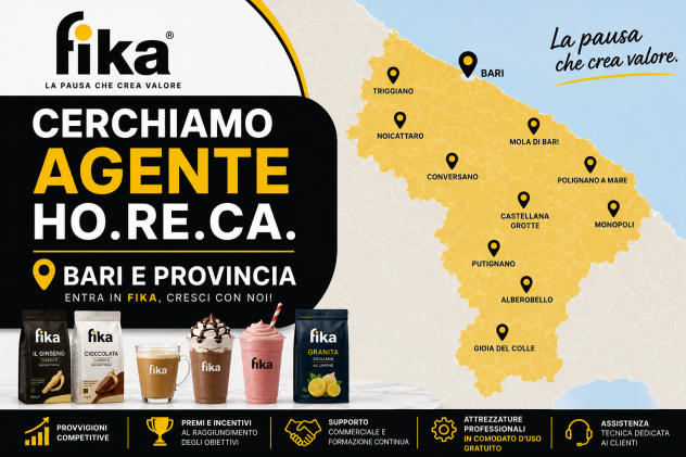 AGENTE DI COMMERCIO – BARI E PROVINCIA