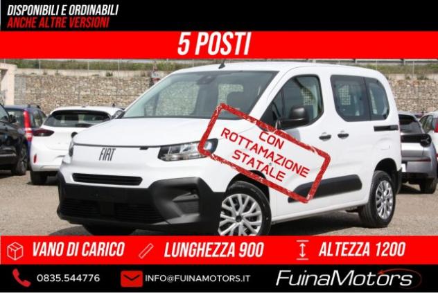 FIAT Doblo Doblò 1.5 BlueHdi 100CV Combi N1 5 POSTI AUTOCARRO rif. 23905265