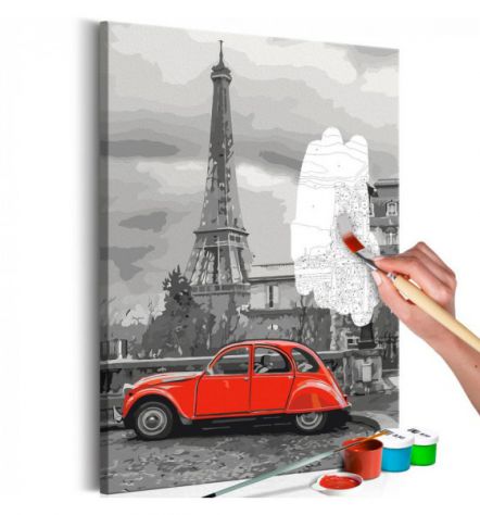 Quadro Fai Da Te 40x60 Cm. Parigi ARREDALACASA Spedizione Gratis