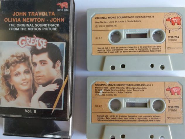 MUSICASSETTE ( JOHN TRAVOLTA - GREASE ) - Foto 3