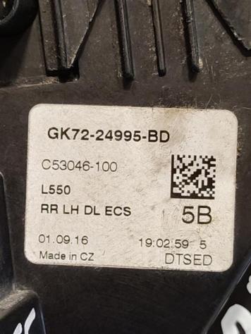 SERRATURA POSTERIORE SINISTRA LAND ROVER Discovery Sport (L550) GK72-24995-BD (1418) - Foto 2