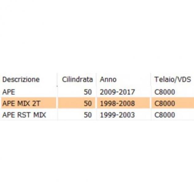 Motorino tergicristallo Ape 50 dal 98 - 582016 - Foto 2