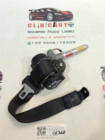 CINTURA DI SICUREZZA POSTERIORE SX VOLVO V50 2° Serie 8639551 6085750L0C D4164T (0712)