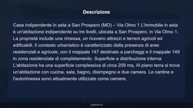 Immobile in asta di 209 m² in vendita a San Prospero - Foto 15