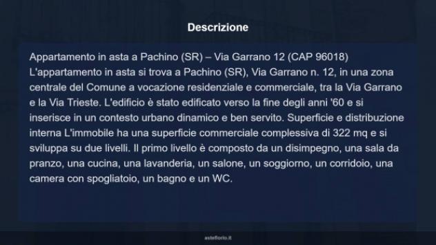 Immobile in asta di 322 m² con più di 5 locali in vendita a Pachino - Foto 9