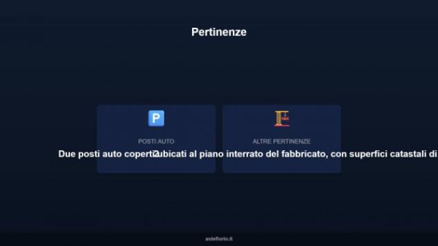 Immobile in asta di 148 m² con più di 5 locali e box auto doppio in vendita a Poggiardo - Foto 12