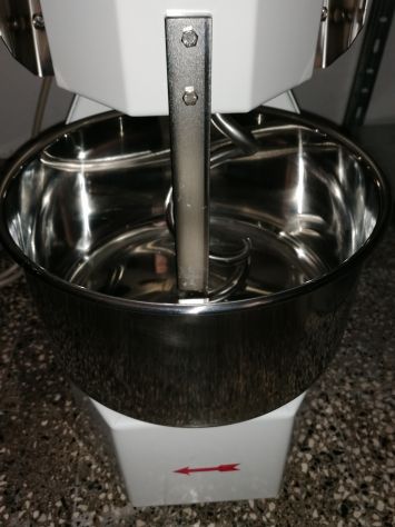 Impastatrice a spirale testa fissa monofase 220V 1 velocita' - Foto 9
