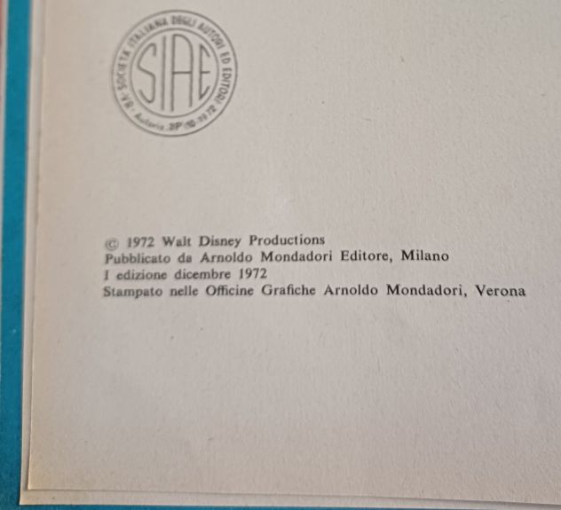 PAPERIN di TARASCONA, Mondadori 1^ Ed. 1972. - Foto 6