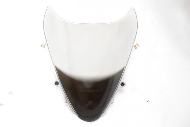 PARABREZZA CUPOLINO KAWASAKI ZR 7S 750 2001 - 2004 391545015 WINDSHIELD ATTACCO DANNEGGIATO DA LUCIDARE - Foto 4