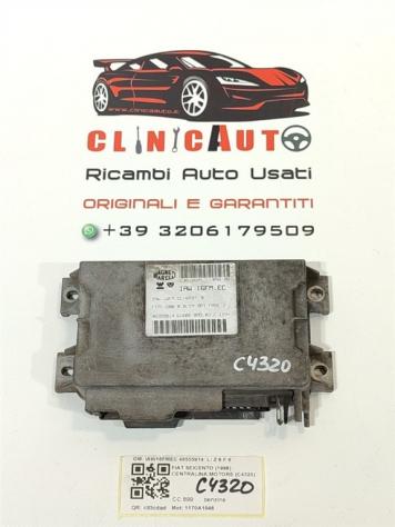 CENTRALINA MOTORE FIAT Seicento Serie 46555914 IAW16FMEC 1170A1046 benzina 899 (9800)
