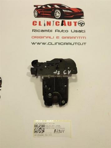 SERRATURA COFANO POSTERIORE AUDI A3 Serie (8P1) 8P4827505B CDA (0812)