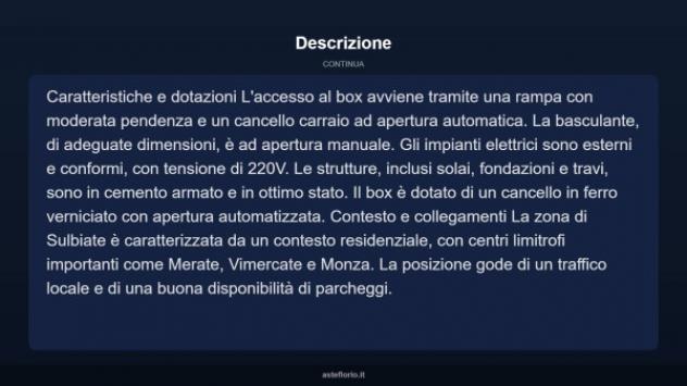 Immobile in asta di 20 m² in vendita a Sulbiate - Foto 6