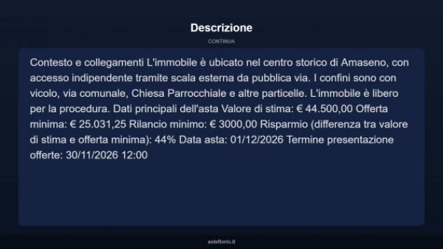 Immobile in asta di 89 m² in vendita a Amaseno - Foto 13