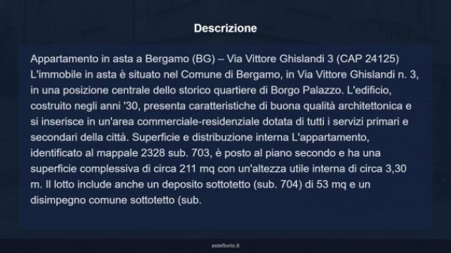 Immobile in asta di 211 m² in vendita a Bergamo - Foto 14