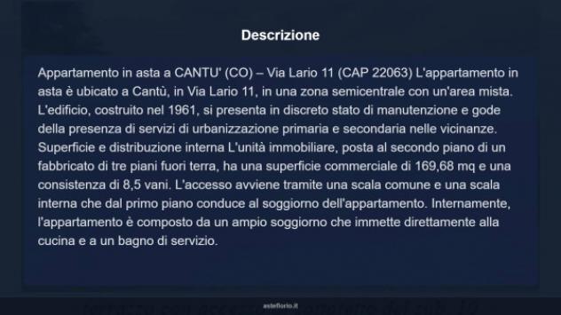 Immobile in asta di 169 m² con più di 5 locali in vendita a Cantù - Foto 12