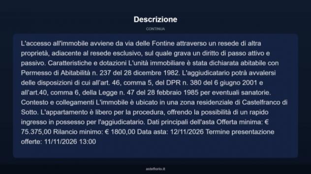 Immobile in asta di 200 m² con più di 5 locali in vendita a Castelfranco di Sotto - Foto 5