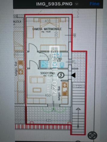 APPARTAMENTO INDIPENDENTE di 4 vani e di 62 mq (GROSSETO) rif. 03591 - Foto 8