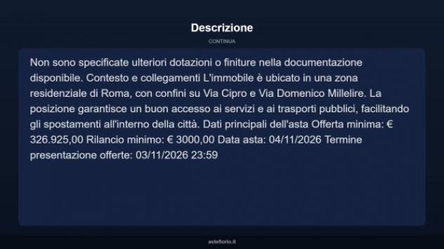 Immobile in asta di 101 m² in vendita a Roma - Foto 4