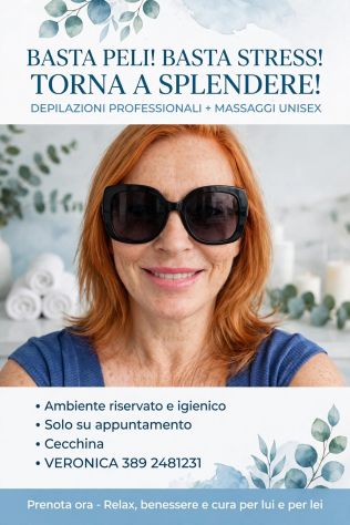 BASTA PELI, BASTA STRESS TORNA A SPLENDERE!! Tel:3514522814