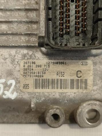 CENTRALINA MOTORE ALFA ROMEO 147 Serie (937) 0261206715 00735018150 AR32104 benzina 1598 (0005) - Foto 2