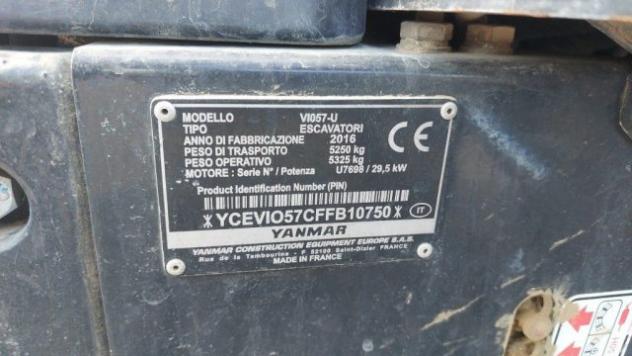 YANMAR VIO 57 ESCAVATORE NOLEGGIO rif. 23707712 - Foto 6