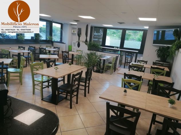 Tavoli Biella Per Arredamento Bar Ristorante Pizzerie Pub Nuovi Non Usati - Foto 5