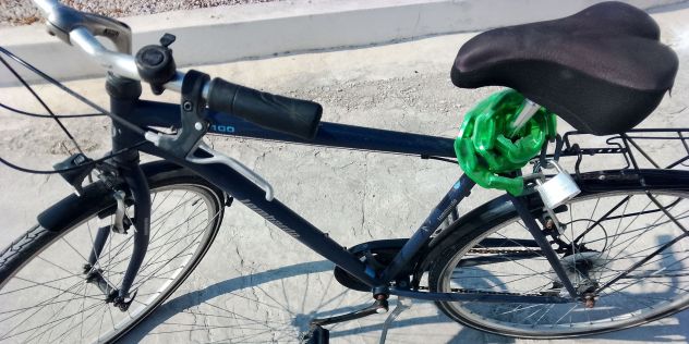 Bicicletta Lombardo Siena blu metallizzata cambio Shimano - Foto 8
