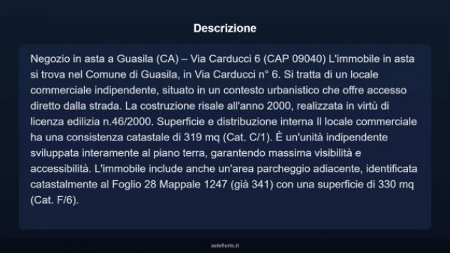 Immobile in asta di 319 m² in vendita a Guasila - Foto 4