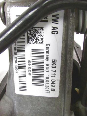 5K0711049B LEVA CORDE CAMBIO MANUALE AUDI A3 1.6 B 75KW 5M 5P (2012) RICAMBIO USATO - Foto 2