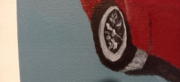 Ferrari quadro dipinto a mano - Foto 6