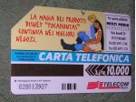 SCHEDA TELEFONICA ITALIA 52U