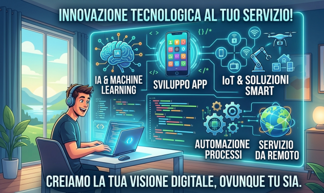 Sviluppatore Software e App da Remoto