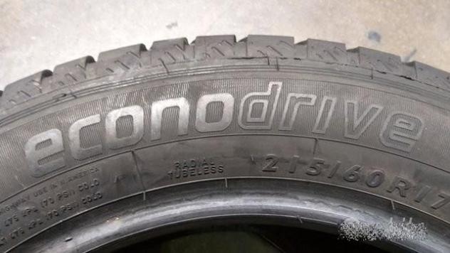 2 gomme 215 60 17C DUNLOP A1917 - Foto 5