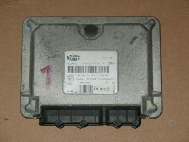 55196262 4AFS2 ECU FIAT PANDA 1.2 55196262 IAW 4AF.S2 HW407 VERGINE