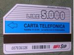 SCHEDA TELEFONICA ITALIA 42U