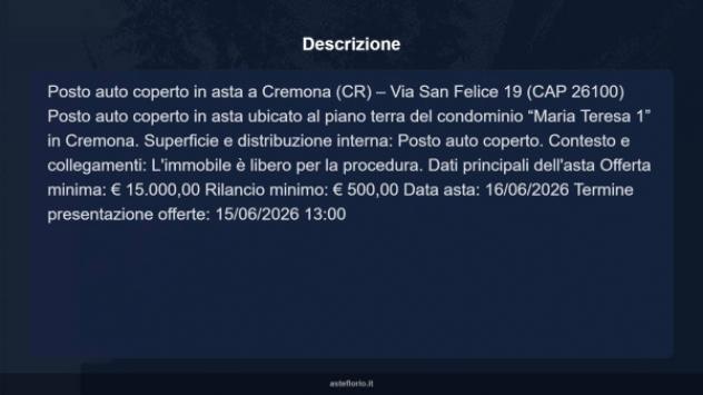 Immobile in asta di 61 m² in vendita a Cremona - Foto 7