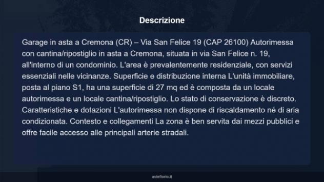 Immobile in asta di 27 m² in vendita a Cremona - Foto 9
