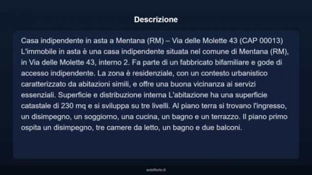 Immobile in asta di 230 m² in vendita a Mentana - Foto 4