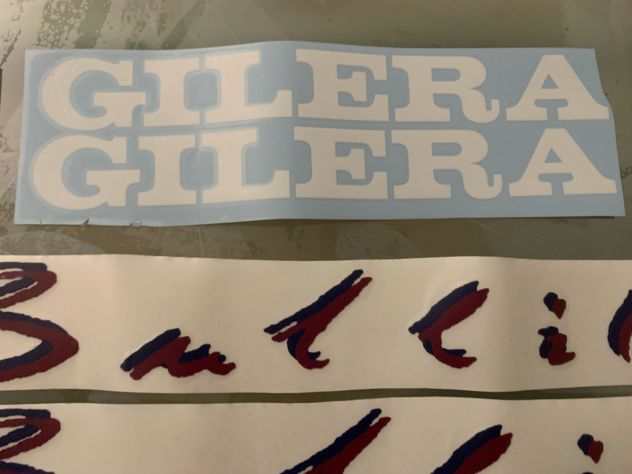 Gilera bullit kit adesivi telaio viola - Foto 3